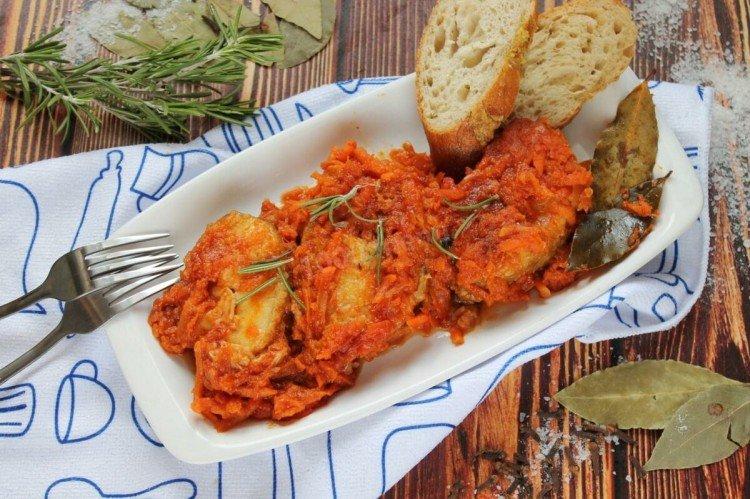 Рыба под уксусным маринадом