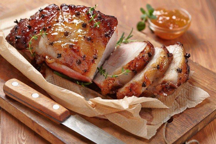 Pork Ham with Honey