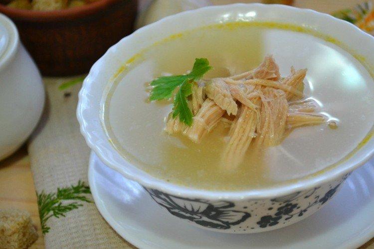 Caldo de pavo