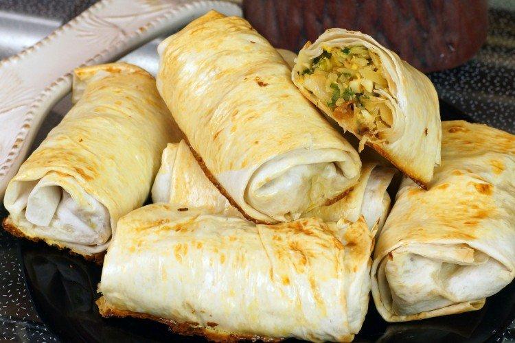 Lavash Pies with Vegetables