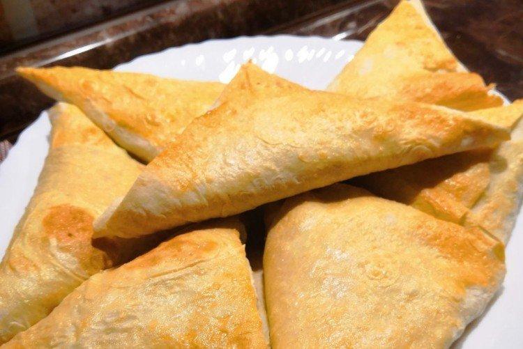 Lavash Pies with Chocolate