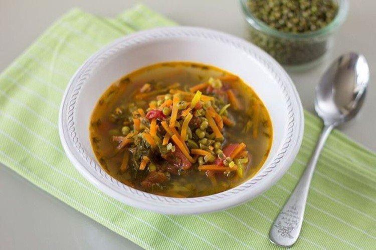Mung Bean Soup with Meat