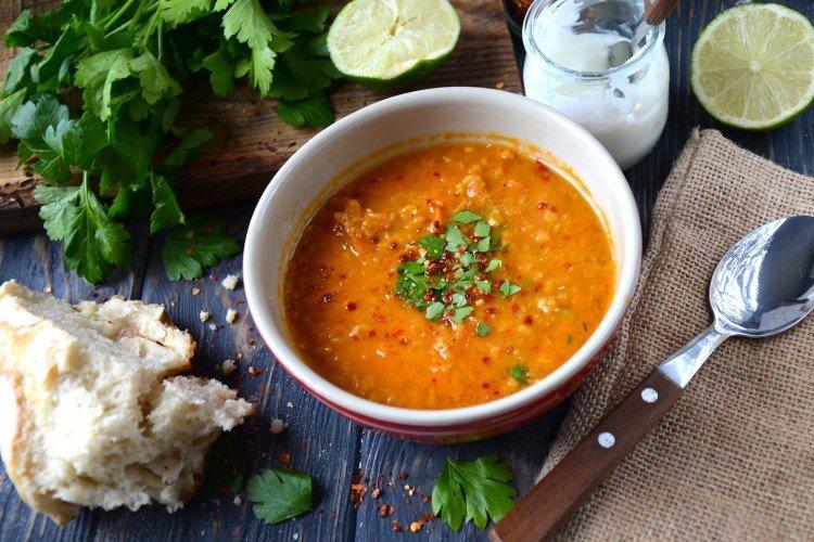 Mung Bean and Lentil Soup