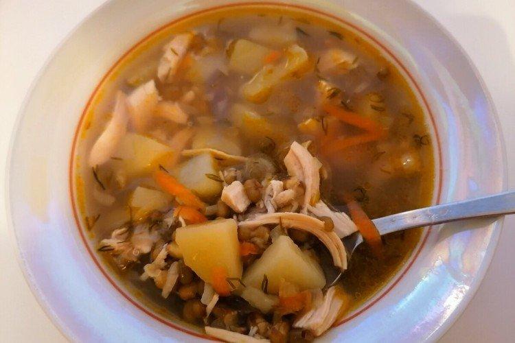 Mung Bean and Chicken Soup