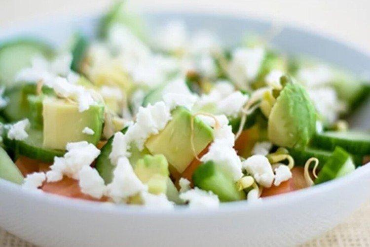 Avocado-Quark-Salat