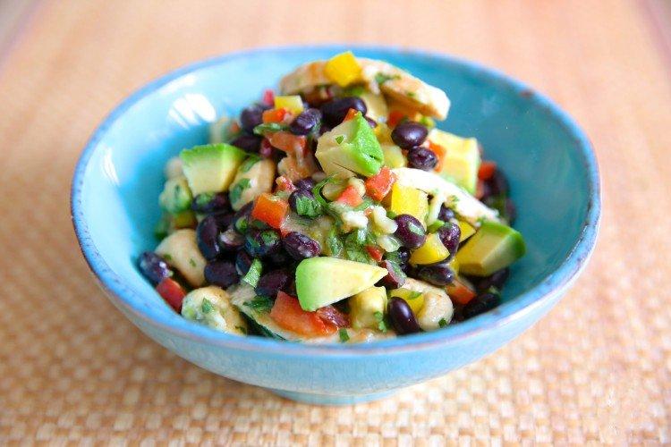 Avocado-Bohnen-Salat