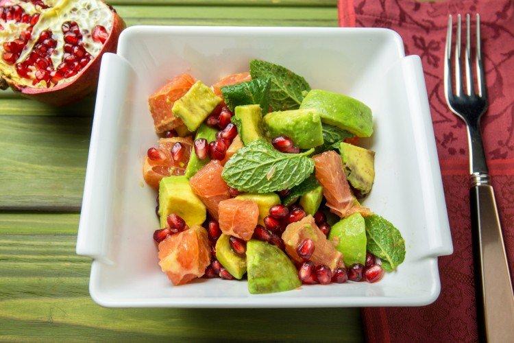 Avocado-Grapefruit-Salat