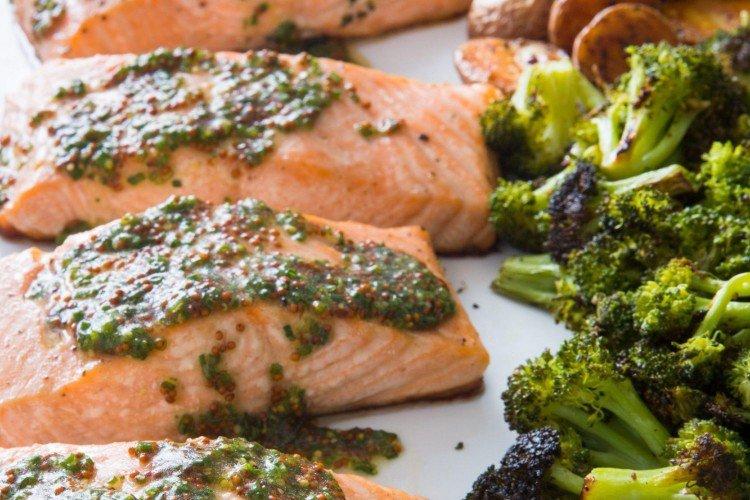 Fisch mit Brokkoli