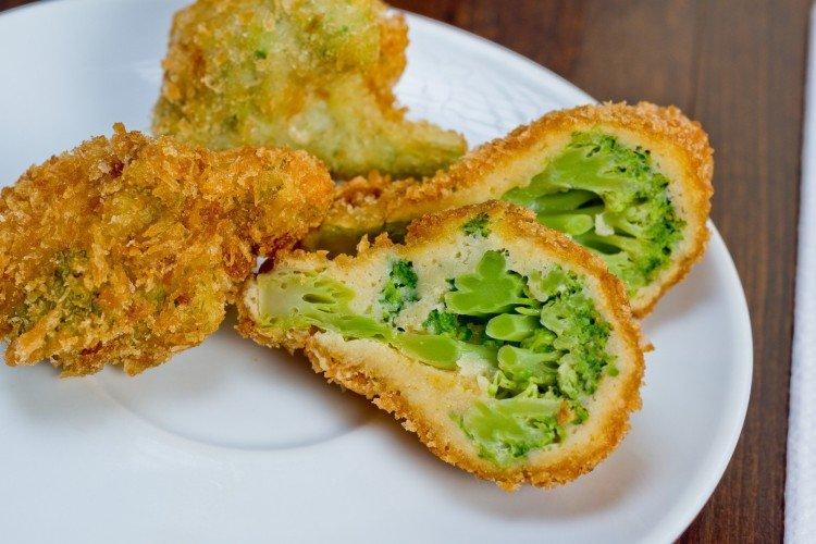 Panierter Brokkoli