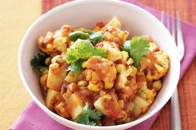 Blumenkohl mit Kartoffeln