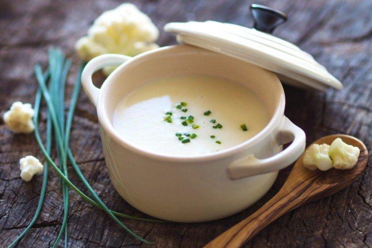 Blumenkohl-Cremesuppe