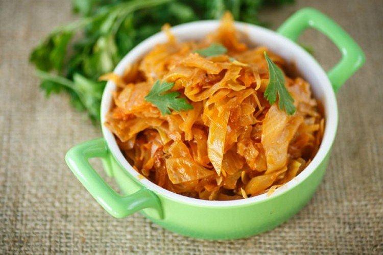 Braised Napa Cabbage