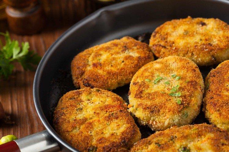 Hamburguesas de col magras