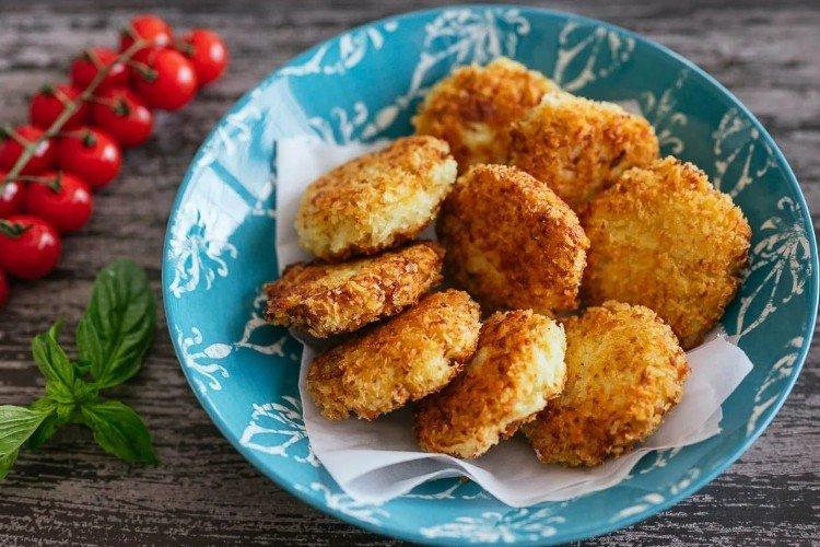 Hamburguesas de col con avena