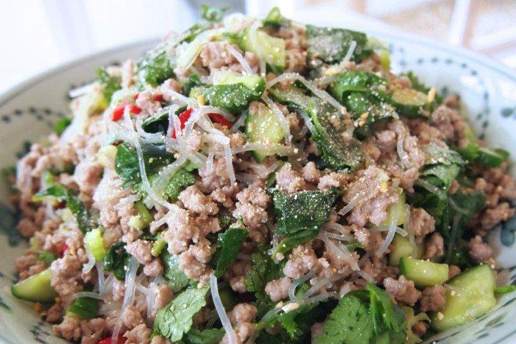 Meat Salad with Minced Meat