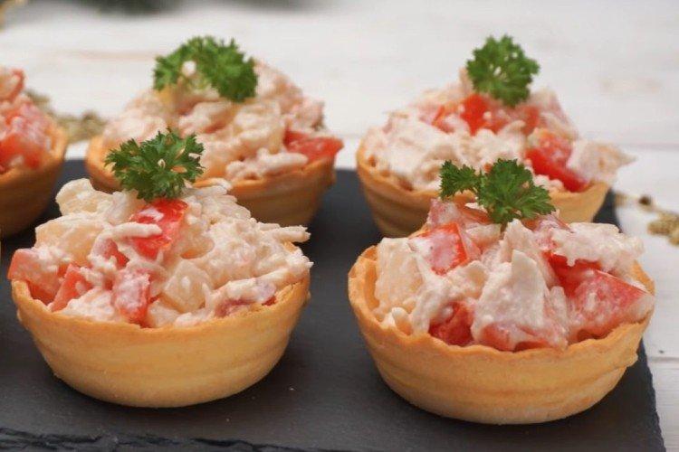 Relleno para tartaletas con tomates