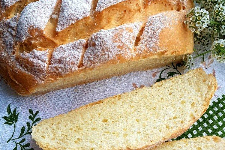 Sour Cream Bread in the Oven