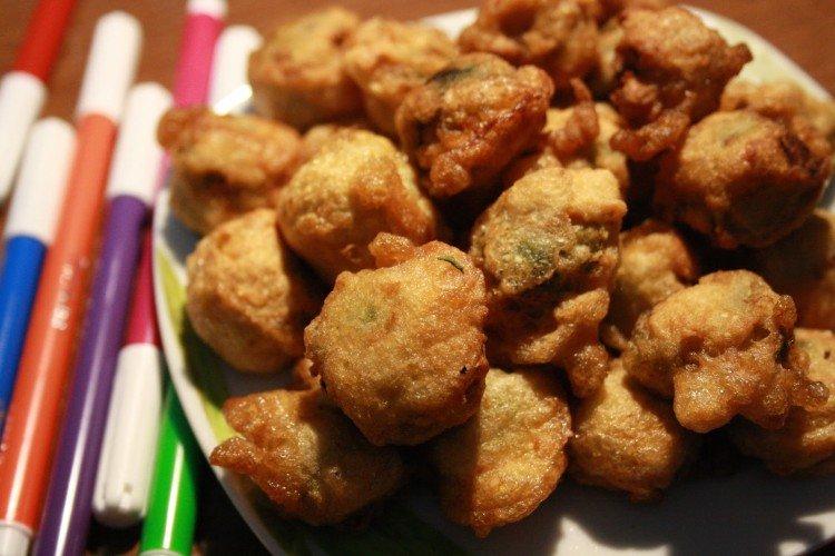 Brussels Sprouts in Batter