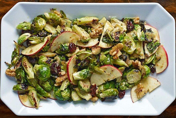 Brussels Sprouts and Apple Salad