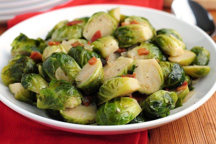 Braised Brussels Sprouts