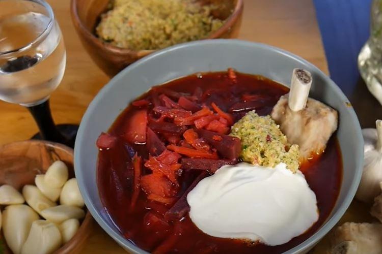 Classic Ukrainian Borsch