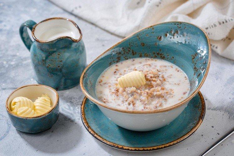 Sopa de leche con trigo sarraceno