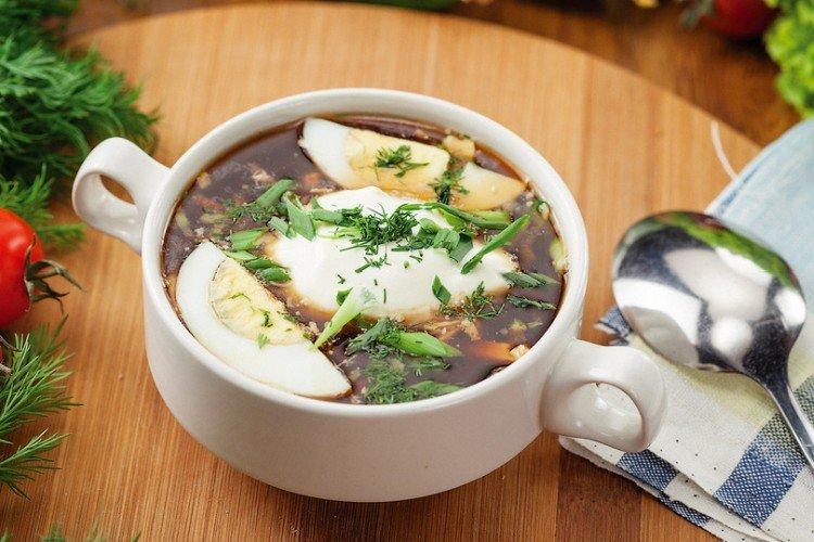 Okroshka de carne