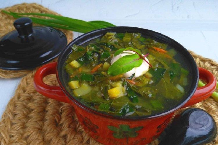 Borsch verde de Cuaresma