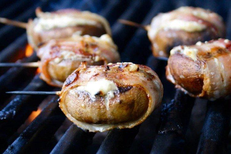 Mushrooms with Cheese