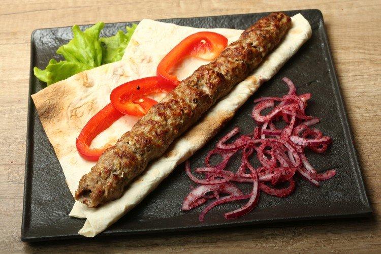 Lyulya-Kebab with Semolina