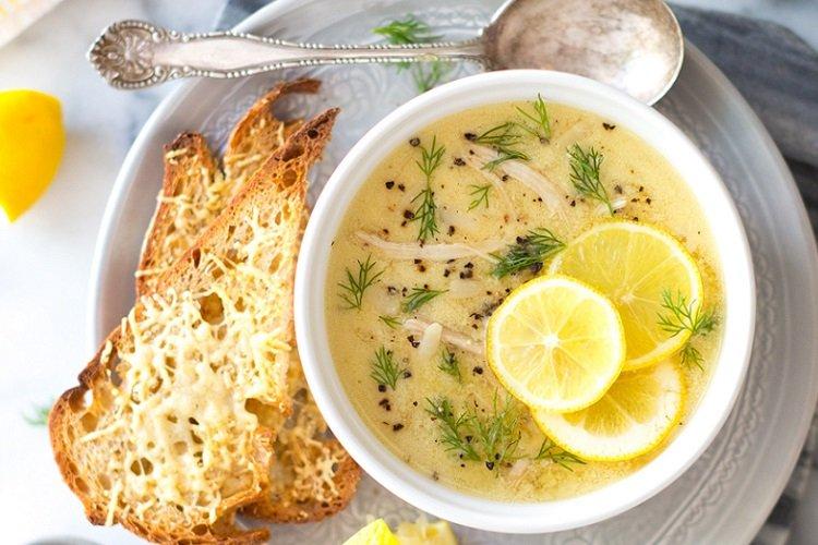 Greek Egg Soup