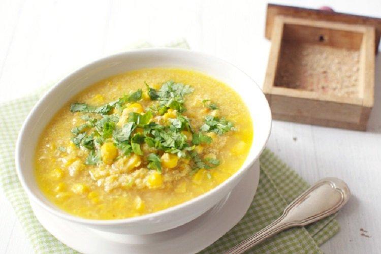Corn Soup with Egg