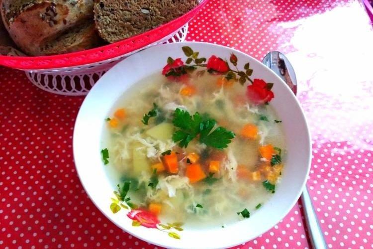 Potato Soup with Egg
