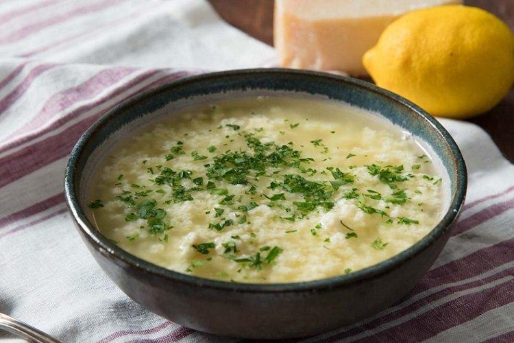 Italian Stracciatella Soup