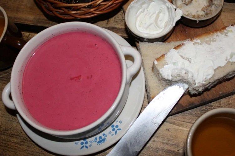 Borscht al estilo polaco