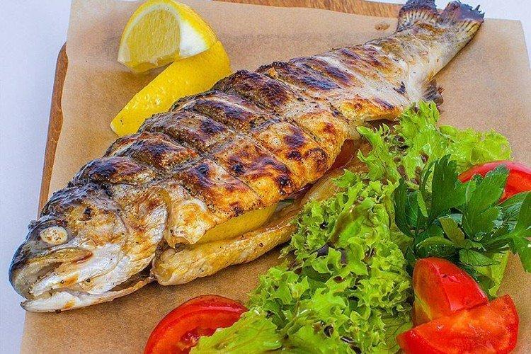 Pescado a la parrilla