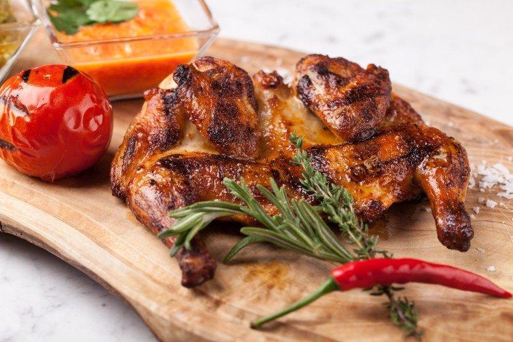 Pollo a la parrilla