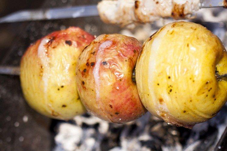 Manzanas asadas