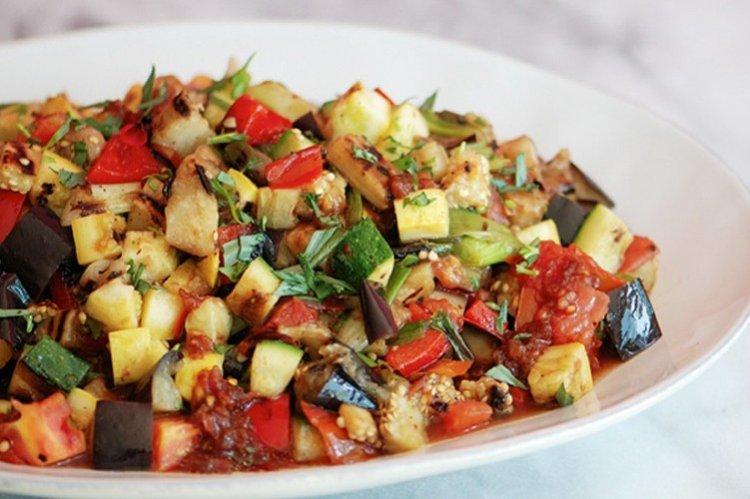 Ratatouille a la parrilla