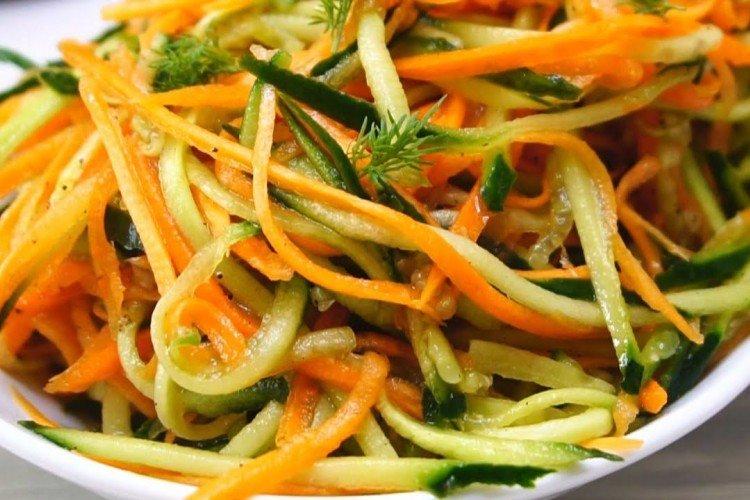 Korean Cucumbers with Herbs