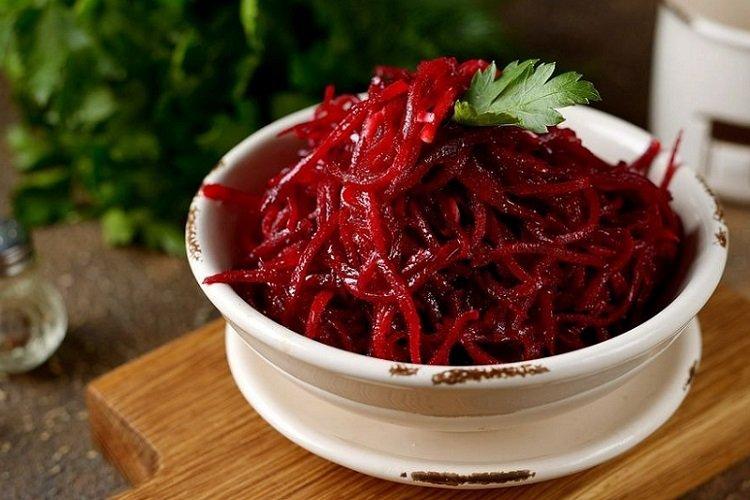 Korean Raw Beet Salad
