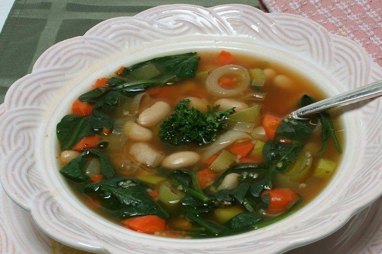 Bean and Spinach Soup