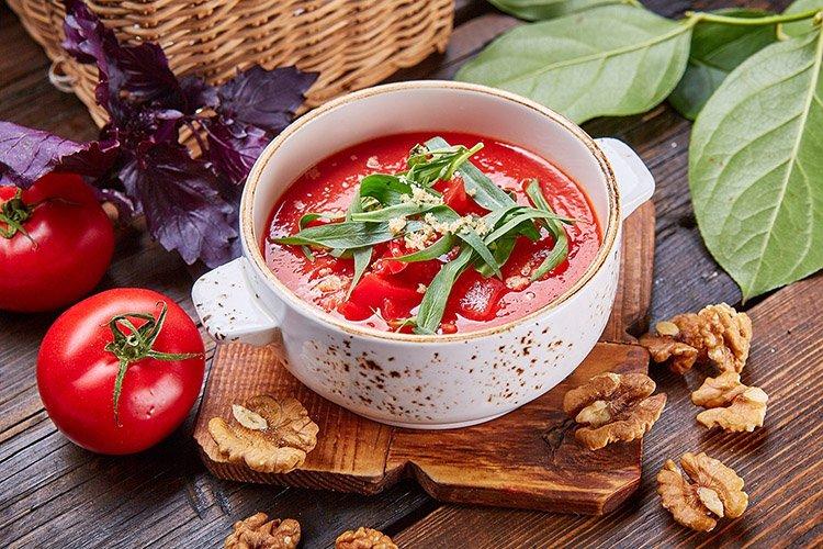 Sopa fría de tomate