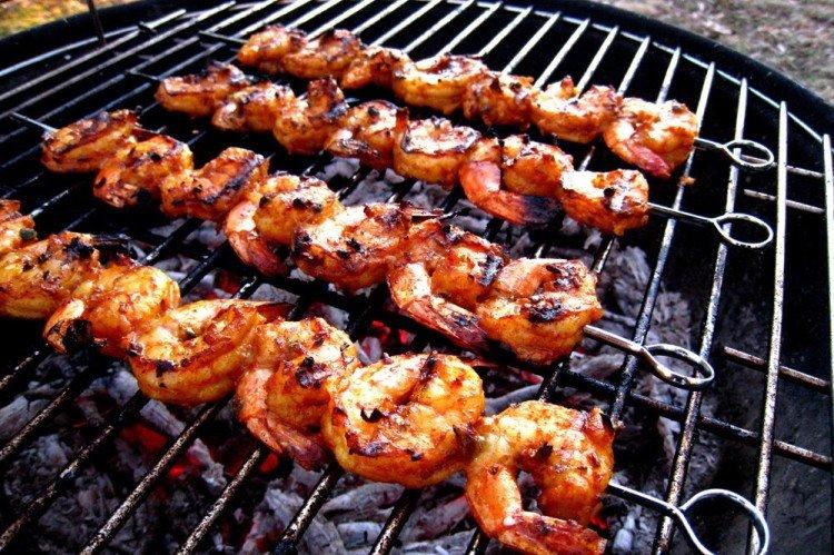Grilled Shrimp in Soy Sauce
