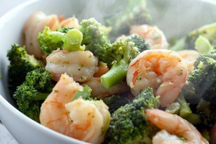 Grilled Shrimp with Vegetables