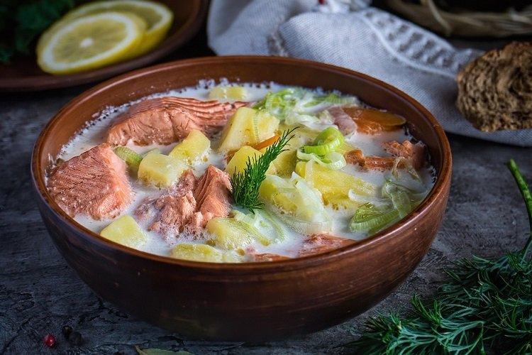 Finnish-Style Trout Ukha