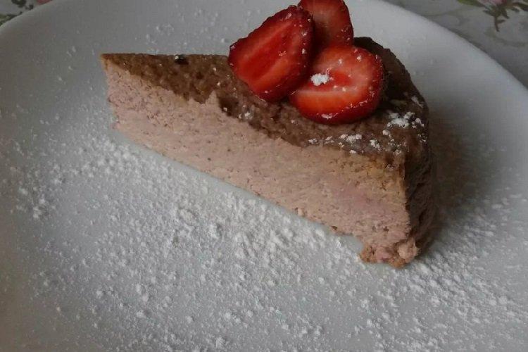 Cottage Cheese Bake with Semolina and Cocoa