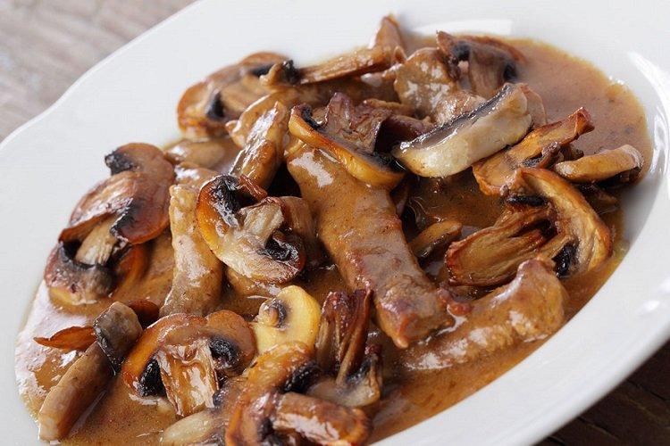 Beef Stroganoff with Mushrooms