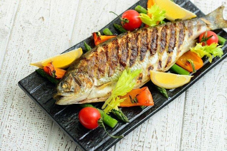 Trout on the Grill Rack