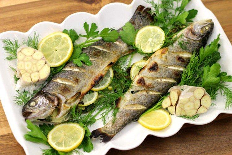 Trout with Herbs and Lemon